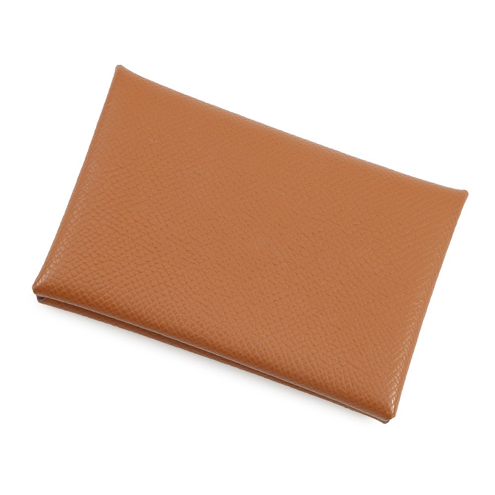 エルメス カードケース カルヴィ デュオ ゴールド/シルバー金具