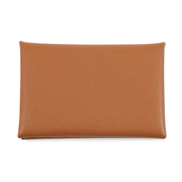 エルメス カードケース カルヴィ デュオ ゴールド/シルバー金具 エプソン U刻印 HERMES 名刺入れ