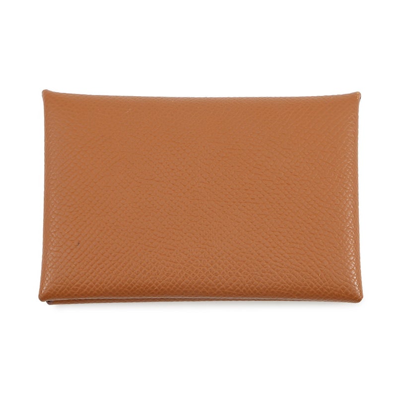 エルメス カードケース カルヴィ デュオ ゴールド/シルバー金具 エプソン U刻印 HERMES 名刺入れ
