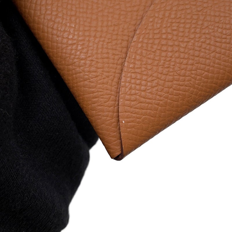 エルメス カードケース カルヴィ デュオ ゴールド/シルバー金具 エプソン U刻印 HERMES 名刺入れ