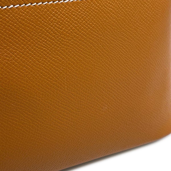 エルメス ハンドバッグ ボリード27 トフィ/ゴールド金具 エプソン A刻印 2wayショルダーバッグ