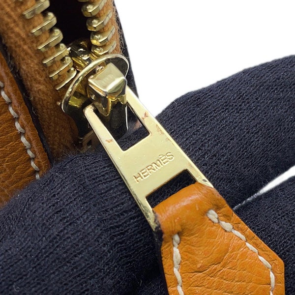 エルメス ハンドバッグ ボリード27 トフィ/ゴールド金具 エプソン A刻印 2wayショルダーバッグ