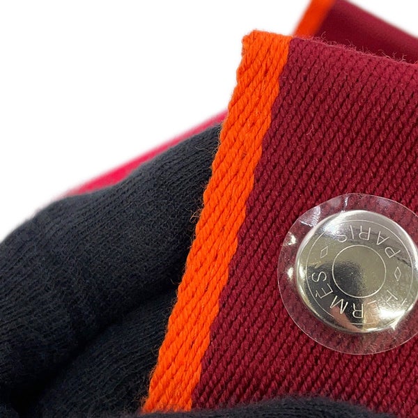 エルメス ポーチ ブリッド・ア・ブラックPM ハイビスカス/シルバー金具 キャンバス HERMES バッグ 小物入れ