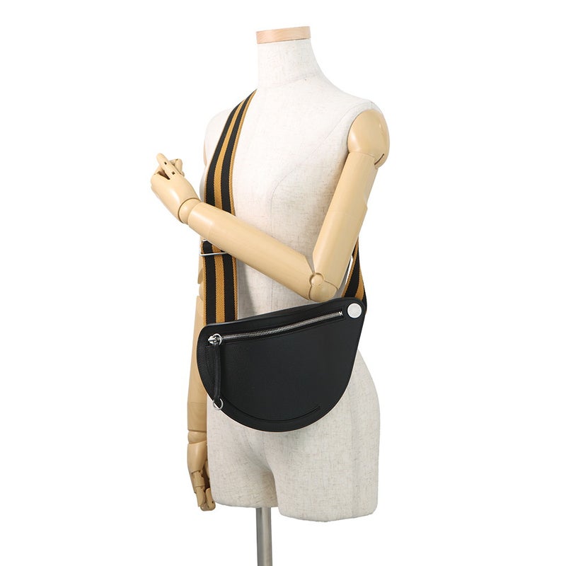 エルメス ショルダーバッグ プティットコース ブラック/シルバー金具 エプソン B刻印 HERMES 黒