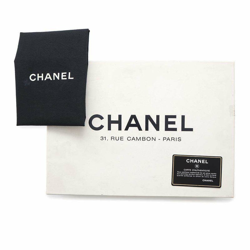 シャネル チェーンショルダーバッグ 2.55 コットン CHANEL バッグ 黒