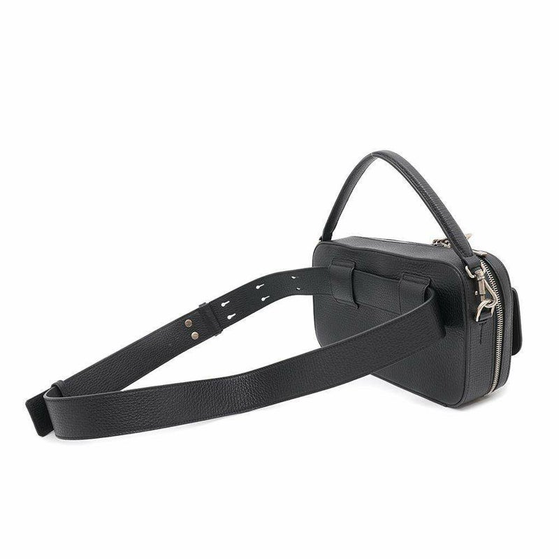 トッズ ハンドバッグ Tタイムレス XBMTSIX0100QDSB999 TOD'S 2wayボディバッグ ベルトバッグ 黒