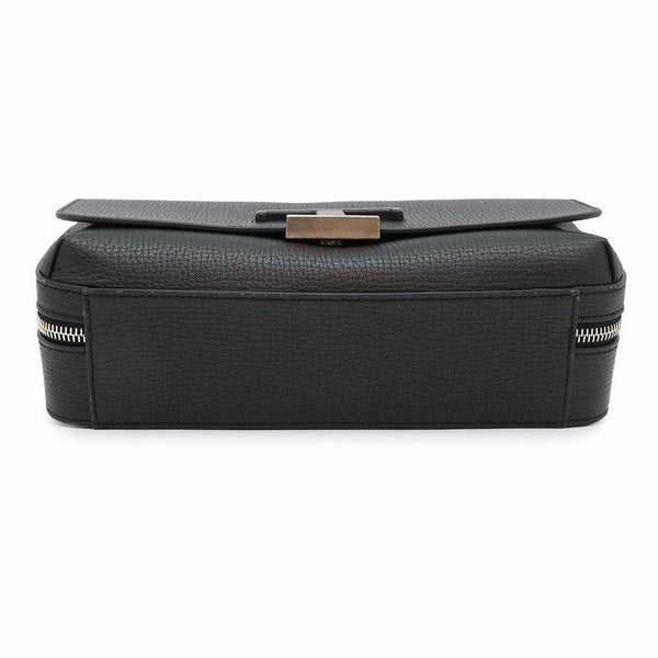 トッズ ハンドバッグ Tタイムレス XBMTSIX0100QDSB999 TOD'S 2wayボディバッグ ベルトバッグ 黒