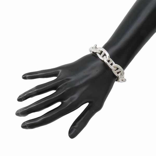 エルメス ブレスレット シェーヌダンクルTGM 12コマ SV925シルバー HERMES ジュエリー