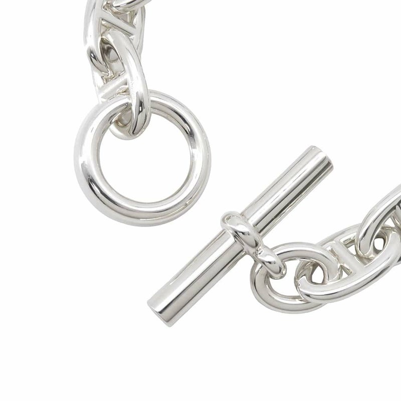 エルメス ブレスレット シェーヌダンクルTGM 12コマ SV925シルバー HERMES ジュエリー