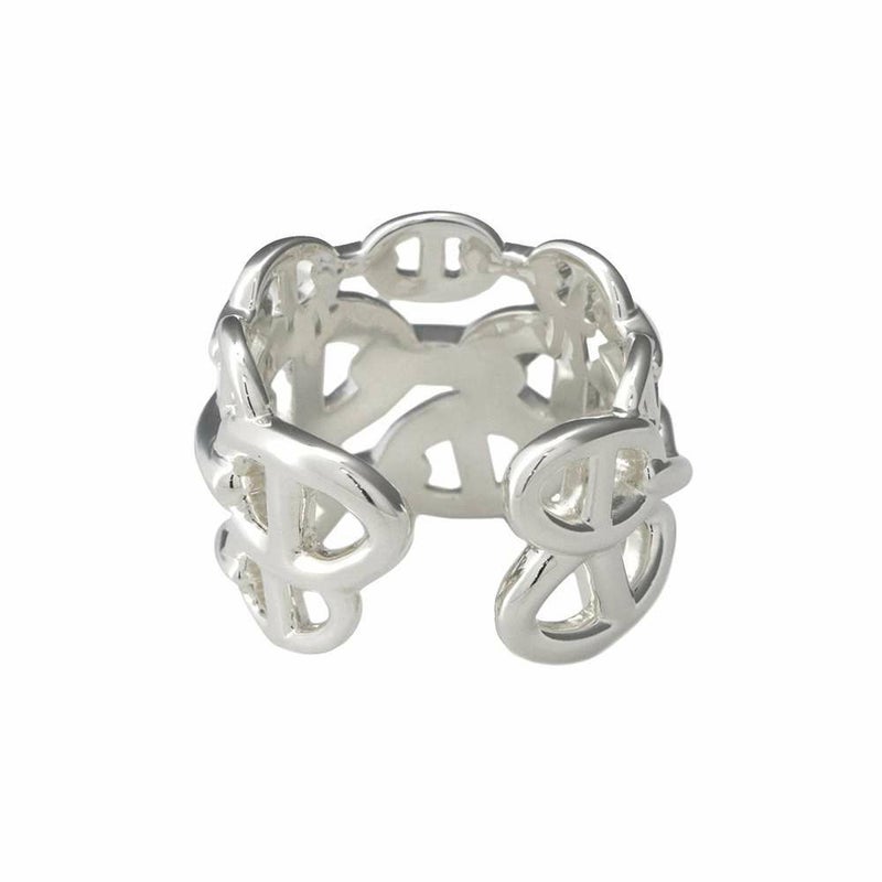 エルメス リング シェーヌダンクル アンシェネGM Enchainee SV925シルバー リングサイズ57 HERMES