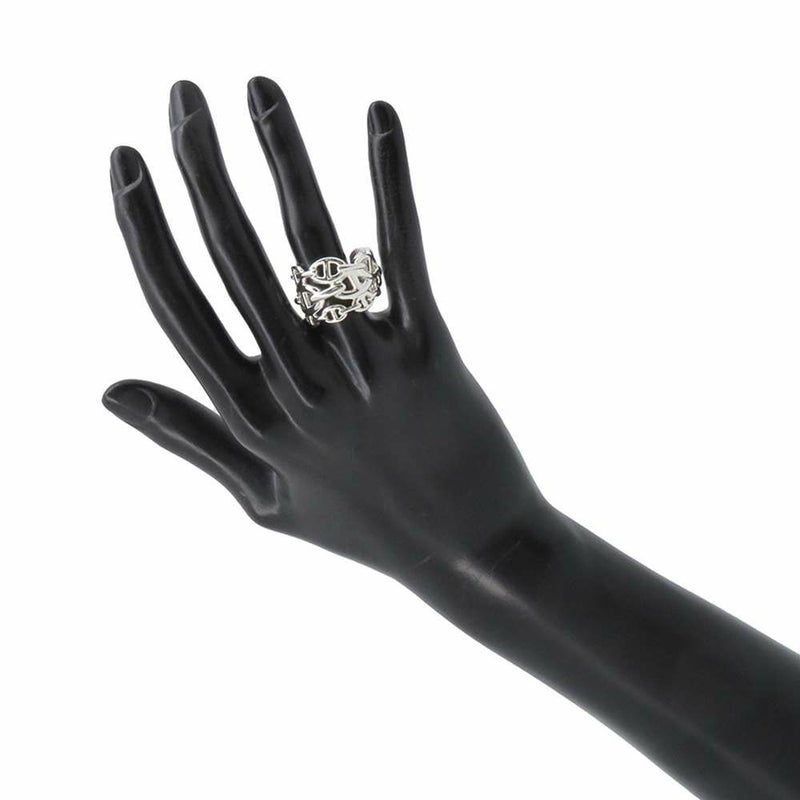 エルメス リング シェーヌダンクル アンシェネGM Enchainee SV925シルバー リングサイズ57 HERMES