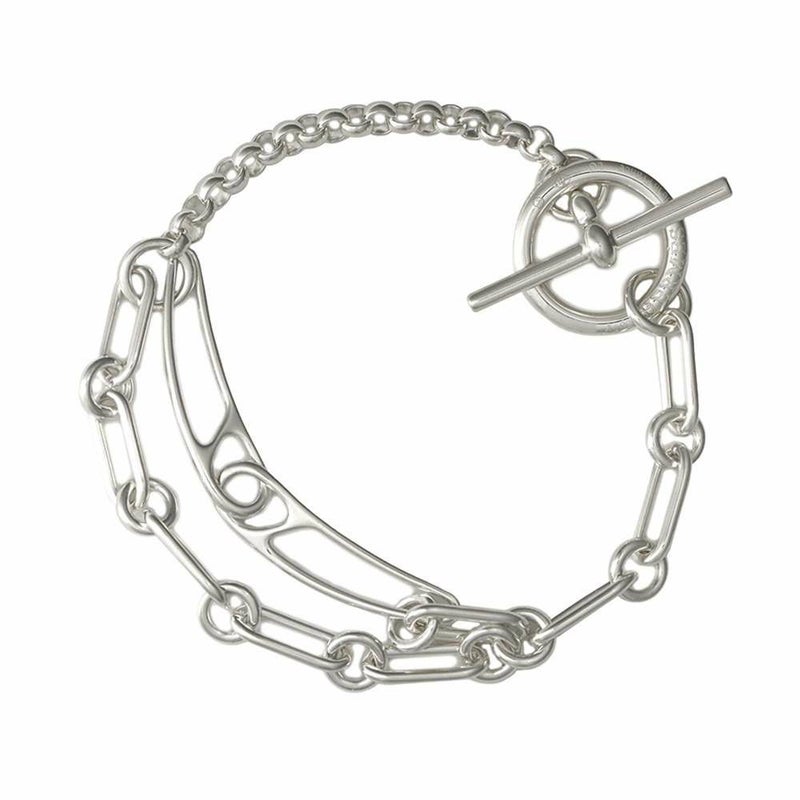 エルメス ブレスレット シェーヌダンクル パンク SV925シルバー サイズLG HERMES ジュエリー