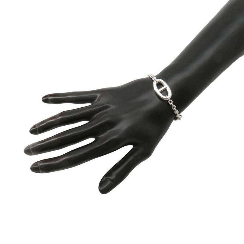 エルメス ブレスレット シェーヌダンクル ファランドール SV925シルバー サイズLG HERMES ジュエリー