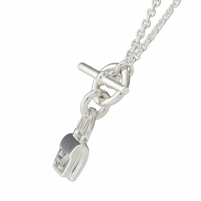 エルメス ネックレス アミュレット コンスタンス ペンダント ネックレス SV925シルバー HERMES ジュエリー