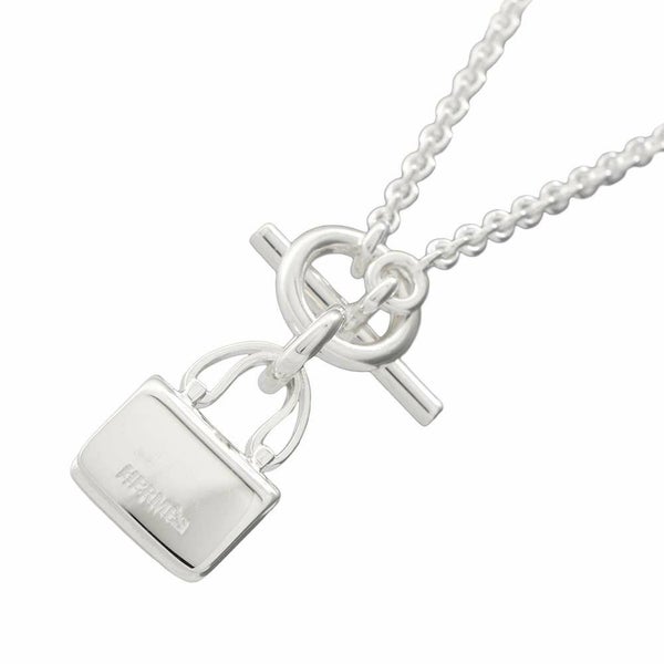 エルメス ネックレス アミュレット コンスタンス ペンダント ネックレス SV925シルバー HERMES ジュエリー