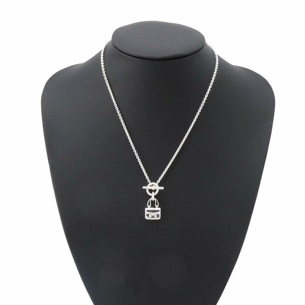 エルメス ネックレス アミュレット コンスタンス ペンダント ネックレス SV925シルバー HERMES ジュエリー