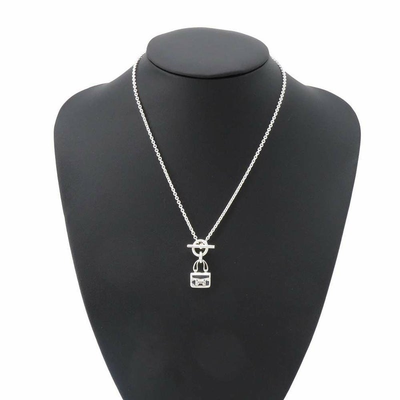エルメス ネックレス アミュレット コンスタンス ペンダント ネックレス SV925シルバー HERMES ジュエリー