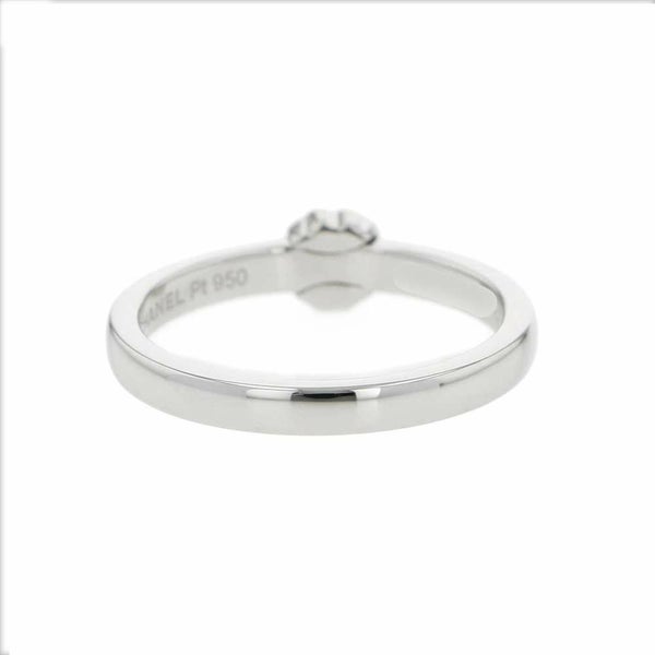 シャネル リング カメリア ダイヤモンド Pt950プラチナ リングサイズ50 CHANEL 指輪 ジュエリー