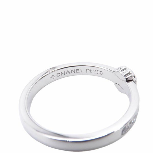 シャネル リング カメリア ダイヤモンド Pt950プラチナ リングサイズ50 CHANEL 指輪 ジュエリー