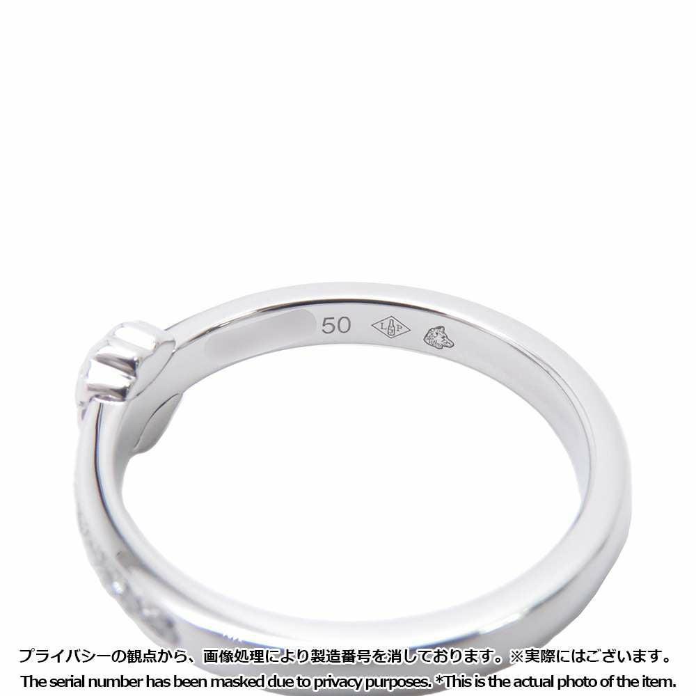 シャネル リング カメリア ダイヤモンド Pt950プラチナ リングサイズ50