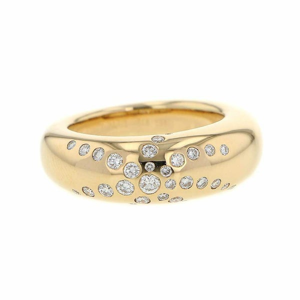ショーメ リング アノー ファイヤーワークス ダイヤモンド K18YGイエローゴールド リングサイズ約9号 CHAUMET 指輪 ジュエリー