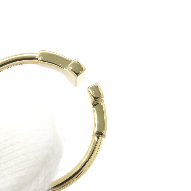 ティファニー リング Tワイヤー ダイヤモンド 計0.13ct K18YGイエローゴールド サイズ約14号 60147091 Tiffany&Co. 指輪 ジュエリー