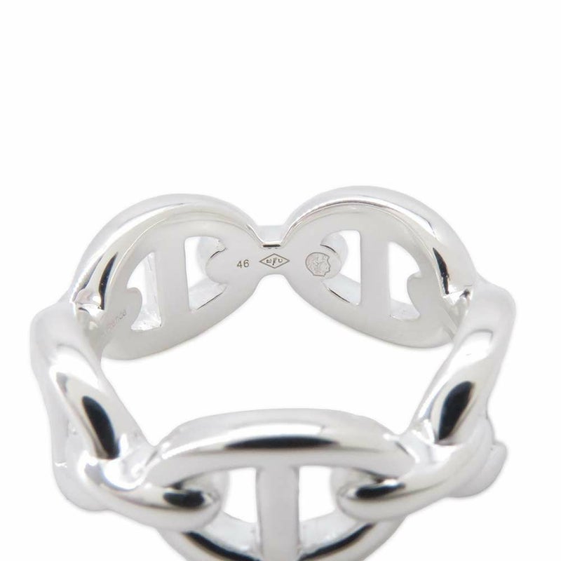 エルメス リング シェーヌダンクル アンシェネPM SV925シルバー リングサイズ46 HERMES ジュエリー