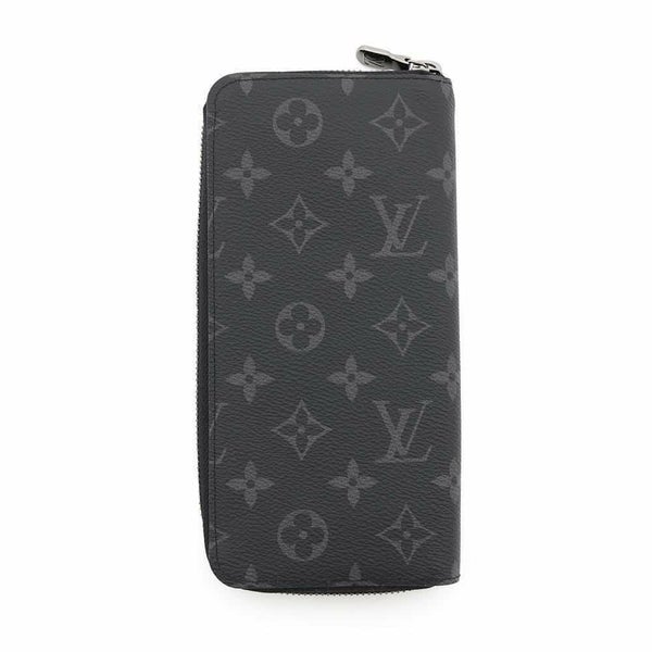 ルイヴィトン 長財布 モノグラム・エクリプス ジッピーウォレット・ヴェルティカル M62295 LOUIS VUITTON ブラック 黒