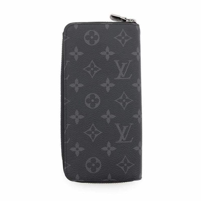 ルイヴィトン 長財布 モノグラム・エクリプス ジッピーウォレット・ヴェルティカル M62295 LOUIS VUITTON ブラック 黒