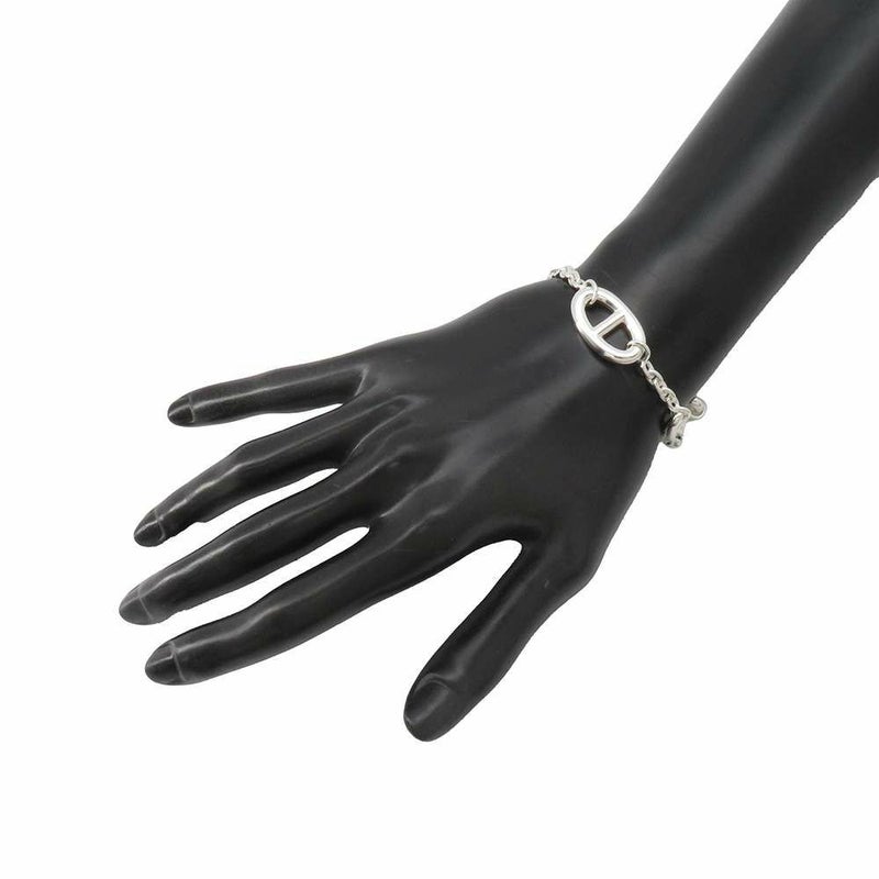 エルメス ブレスレット シェーヌダンクル ファランドール SV925シルバー サイズST HERMES ジュエリー