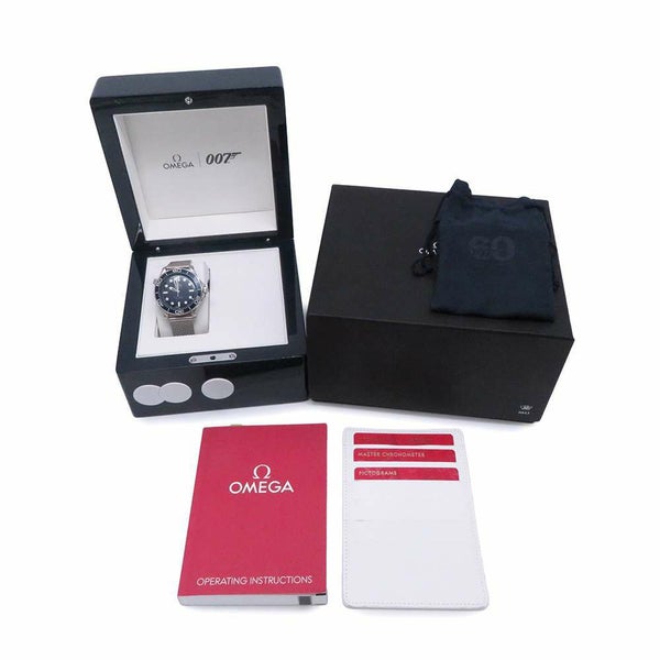 オメガ シーマスター ダイバー 300M 007 ボンド映画60周年記念 210.30.42.20.03.002 ブルー文字盤