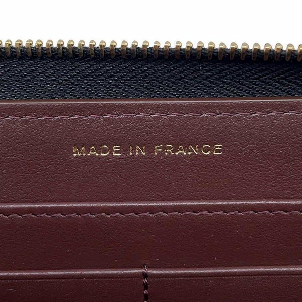 シャネル 長財布 クラシック ロング ジップ ウォレット マトラッセ ココマーク キャビアスキン AP0242 CHANEL 黒