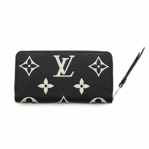 ルイヴィトン 長財布 モノグラム・アンプラント ジッピー・ウォレット M80481 黒 ブラック ラウンドファスナー