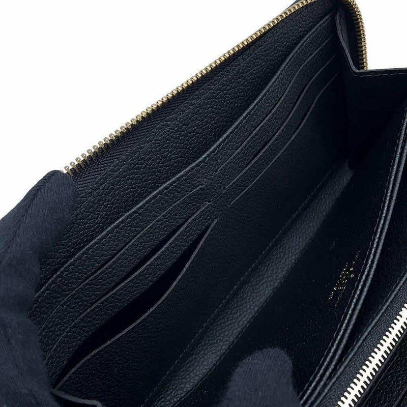 ルイヴィトン 長財布 モノグラム・アンプラント ジッピー・ウォレット M80481 黒 ブラック ラウンドファスナー