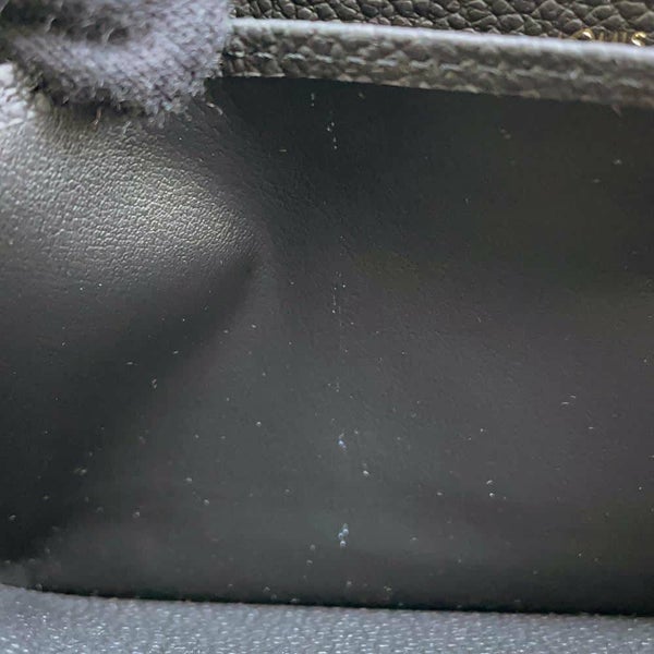 ルイヴィトン 長財布 モノグラム・アンプラント ジッピー・ウォレット M80481 黒 ブラック ラウンドファスナー