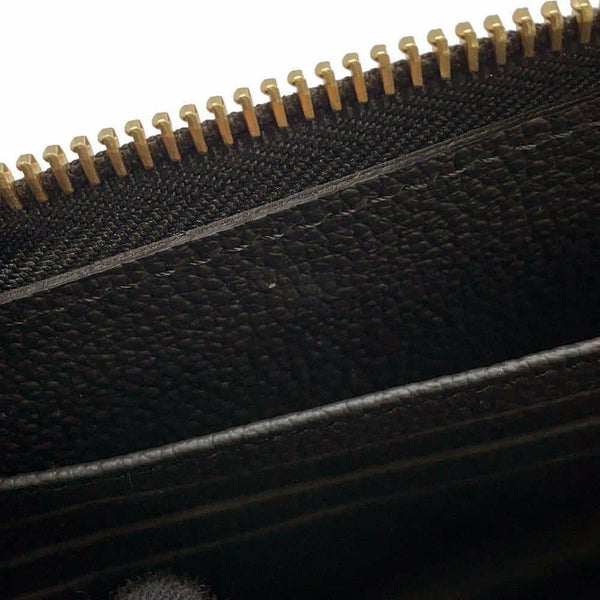 ルイヴィトン 長財布 モノグラム・アンプラント ジッピー・ウォレット M80481 黒 ブラック ラウンドファスナー