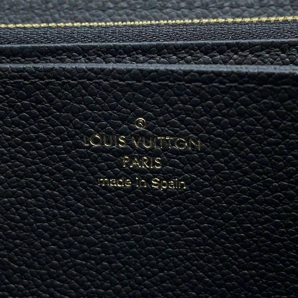 ルイヴィトン 長財布 モノグラム・アンプラント ジッピー・ウォレット M80481 黒 ブラック ラウンドファスナー