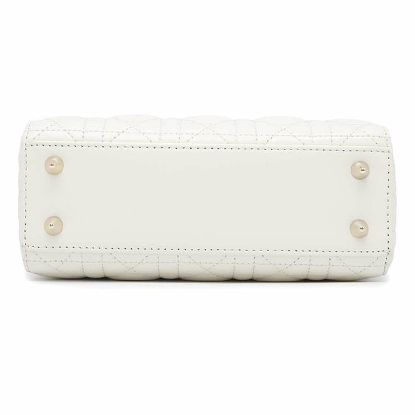 クリスチャン・ディオール ハンドバッグ レディディオール MY ABCDIOR カナージュ M0538OCAL 2wayショルダーバッグ 白