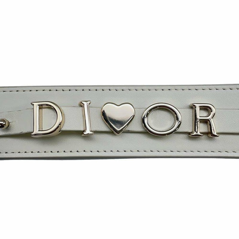 クリスチャン・ディオール ハンドバッグ レディディオール MY ABCDIOR カナージュ M0538OCAL 2wayショルダーバッグ 白