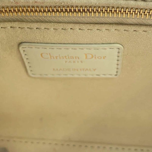 クリスチャン・ディオール ハンドバッグ レディディオール MY ABCDIOR カナージュ M0538OCAL 2wayショルダーバッグ 白