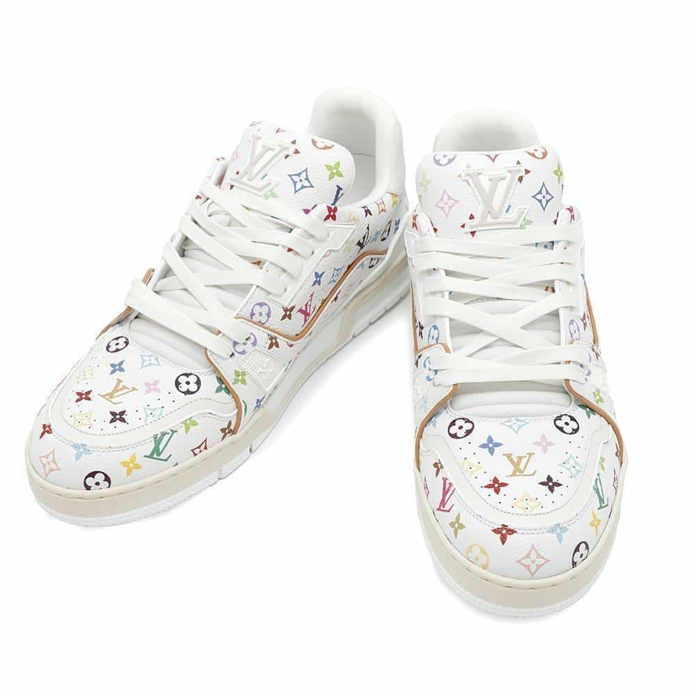 ルイヴィトン スニーカー モノグラム LV × TM LV トレイナー メンズ