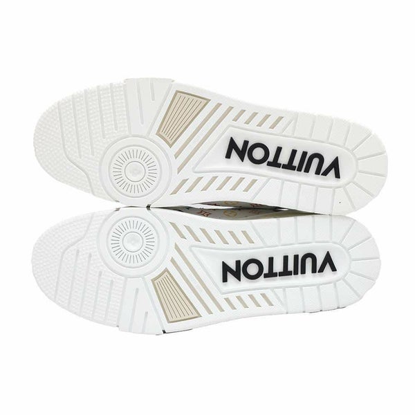 ルイヴィトン スニーカー モノグラム LV × TM LV トレイナー メンズサイズ8 1AHEKG ヴィトン 靴 白 村上隆