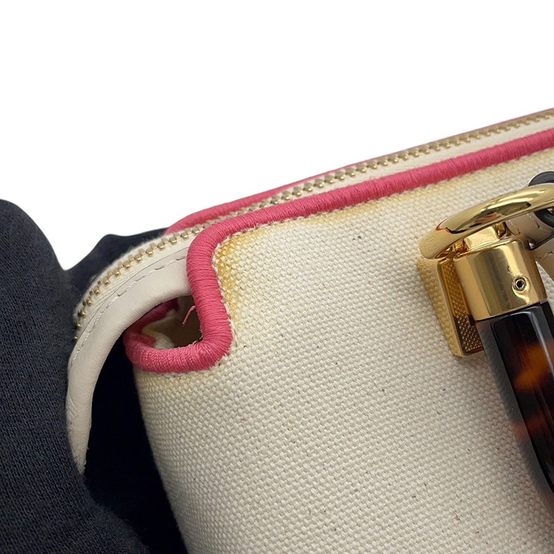 フェンディ ハンドバッグ バイザウェイ ミニ 8BS067 キャンバス FENDI 2wayショルダーバッグ