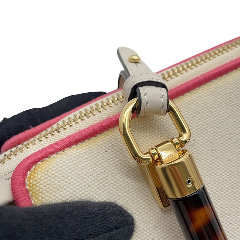 フェンディ ハンドバッグ バイザウェイ ミニ 8BS067 キャンバス FENDI 2wayショルダーバッグ