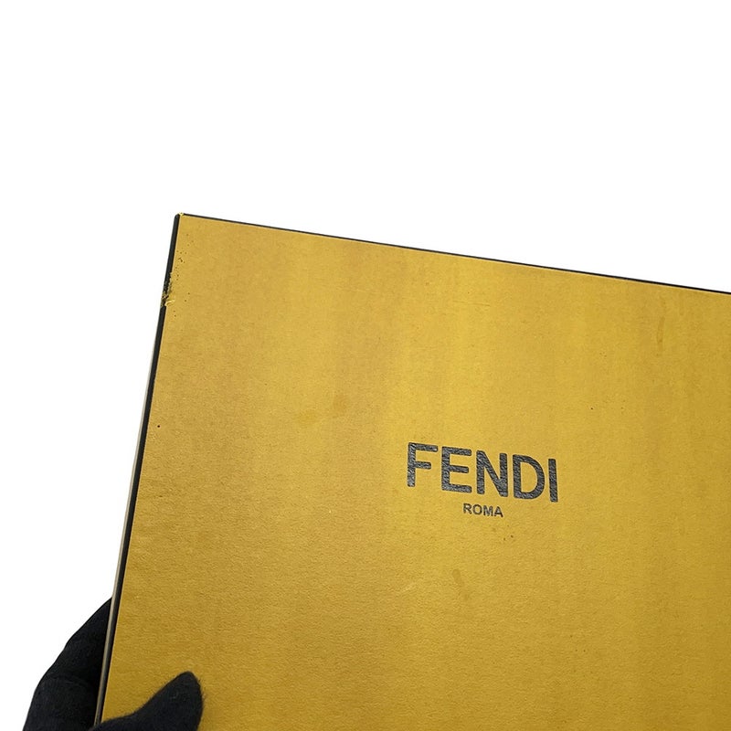 フェンディ チェーンウォレット FFダイヤモンド バイカラー レザー BM0365 FENDI 財布 長財布