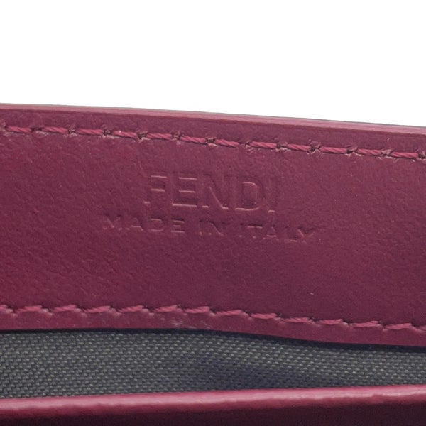 フェンディ チェーンウォレット FFダイヤモンド バイカラー レザー BM0365 FENDI 財布 長財布
