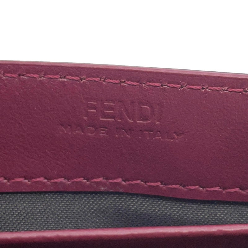 フェンディ チェーンウォレット FFダイヤモンド バイカラー レザー BM0365 FENDI 財布 長財布