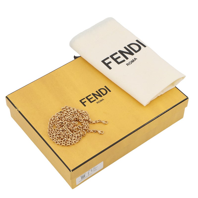 フェンディ チェーンウォレット FFダイヤモンド バイカラー レザー BM0365 FENDI 財布 長財布