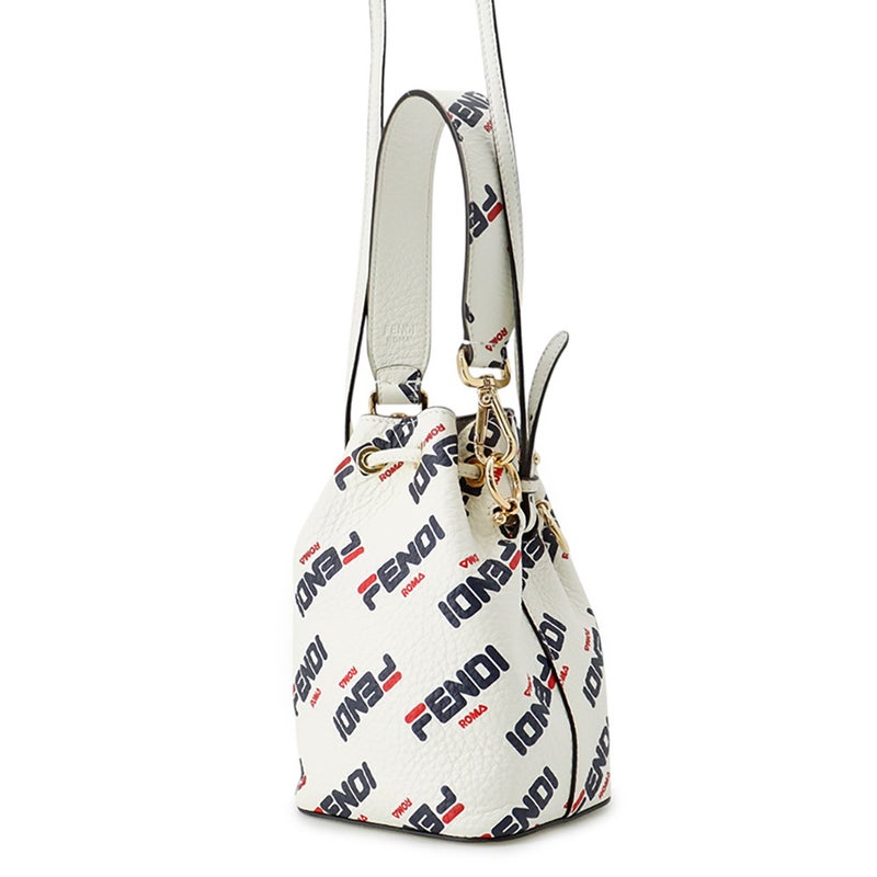 フェンディ ハンドバッグ モントレゾール ミニ FILAコラボ レザー 8BS010 FENDI 2wayショルダーバッグ