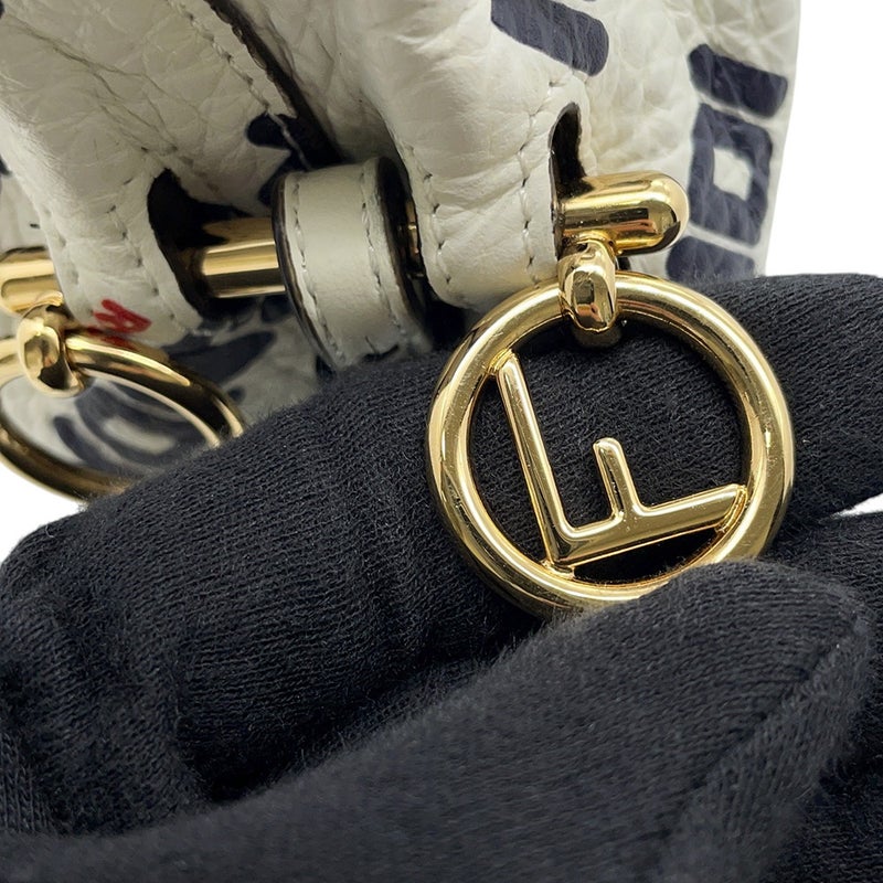 フェンディ ハンドバッグ モントレゾール ミニ FILAコラボ レザー 8BS010 FENDI 2wayショルダーバッグ